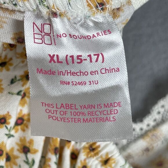 VTG 90s Y2K Babydoll Floral Maxi Dress Women XL Strappy Lace Trim Slip Fairycore - Picture 13 of 14